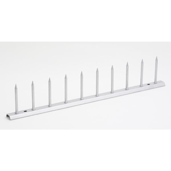 侵入防止柵　ハイレーヌI型ＨＬＮ１−８ＭＳ（シルバー/スチール）