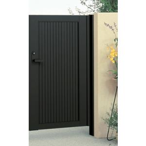 四国化成 アルミ型材門扉 クレディー門扉 7型 片開き門柱セット 07-10