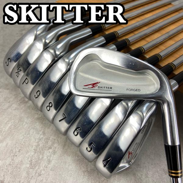 SKITTER　スキッター　FORGED　フォージド　メンズゴルフ　アイアン10本セット　スチール　...