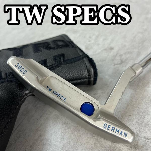 希少　レフティー　TW　SPECS　タイガースペック　360G　GERMAN マリンブルー刻印　メン...