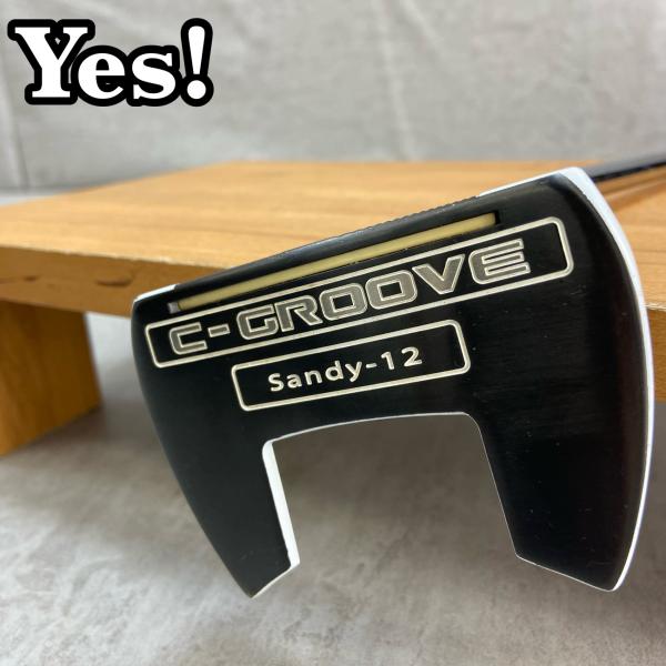 YES　イエス　C-GROOVE　Sandy-12 グルーヴ　サンディー　メンズゴルフパター　スチー...