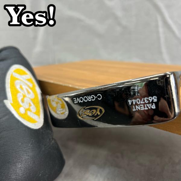 イエス　シーグルーブ　トレイシー　メンズゴルフパター　スチール　右利き用　PT　ピン型　ヘッドカバー...