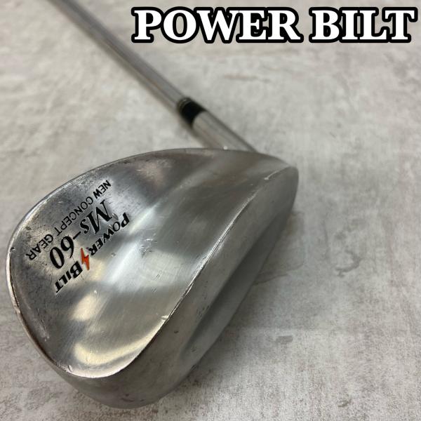 レフティー　パワービルト　MS-60 メンズゴルフ　ロブウェッジ　左利き用　LW　POWER BIL...