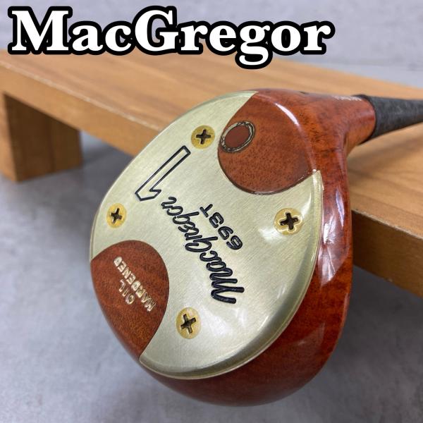 MacGregor　マグレガー　693T　パーシモン　メンズゴルフドライバー　1W　DR　スチール　...