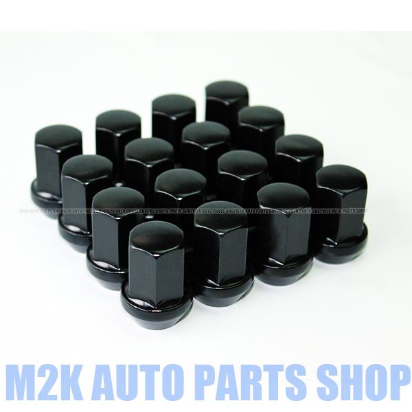 ホイールナット ブラックナット P1.25 17HEX 60度 16個 SET エブリィ kei S...