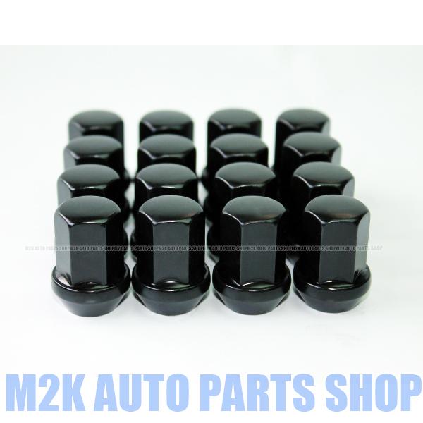 ホイールナット ブラックナット P1.25 17HEX 60度 16個 SET ワゴンR アルト ワ...