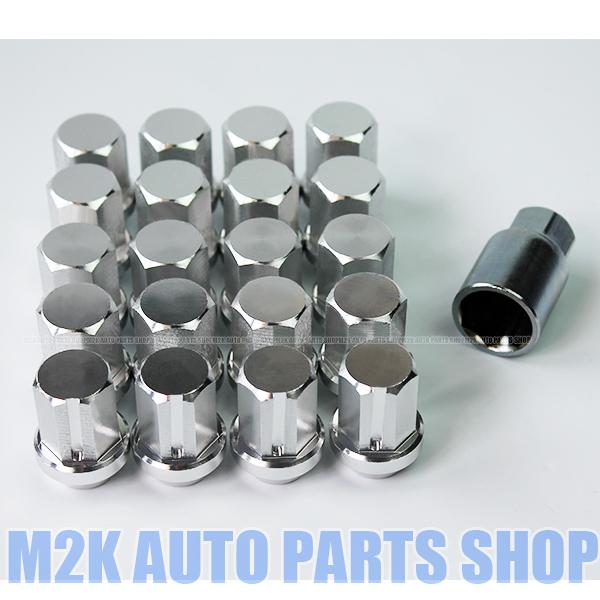 ホイールナット ロックナット P1.5 20個 シルバー インテグラ S2000 CR-Z CR-X...