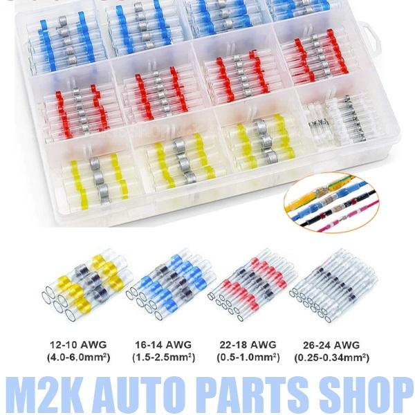 10個 配線 スリーブ はんだ付き 完全防水 熱収縮スリーブ 被覆チューブ 圧着 断線防止