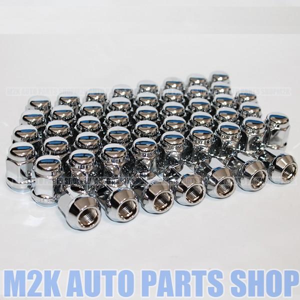 ホイールナット メッキ P1.5 19HEX 50個 袋ナット M12 ホンダ イスズ ナット 業務...