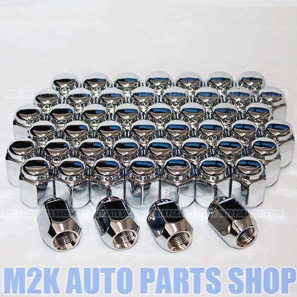 ホイールナット メッキ P1.5 21HEX 50個 袋ナット M12 トヨタ ダイハツ マツダ ミ...