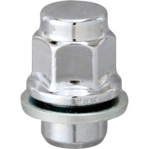 トヨタ純正ホイール専用タイプ ホイールナット メッキ 1個 平面座 M12