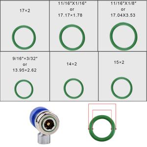 106個 エアコン Oリング 18種 R134...の詳細画像2