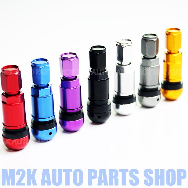 アルミ エアーバルブ エアバルブ クランプイン jdm usdm レッド パープル ブラック シルバ...