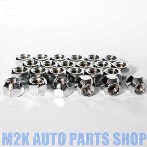 ホイールナット 貫通ナット M12 P1.5 21mm 20個入 トヨタ ミツビシ
