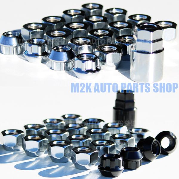 ロックナット 16mm 20個 ショートナット M12 P1.5 P1.25 ソケット ホイールナッ...