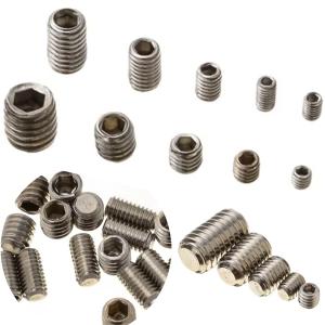 イモネジ 50個 ホーローセット 六角穴付止めねじ 平先 ネジ M3 M4 M5