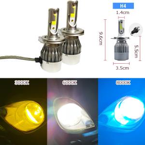 GC8 インプレッサWRX 日本光軸仕様 H4 LEDヘッドライト Hi/Lo 6800LM