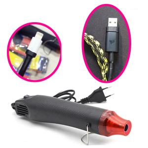 ヒートガン 小型 熱風機 急速加温 エンボスヒ...の詳細画像1