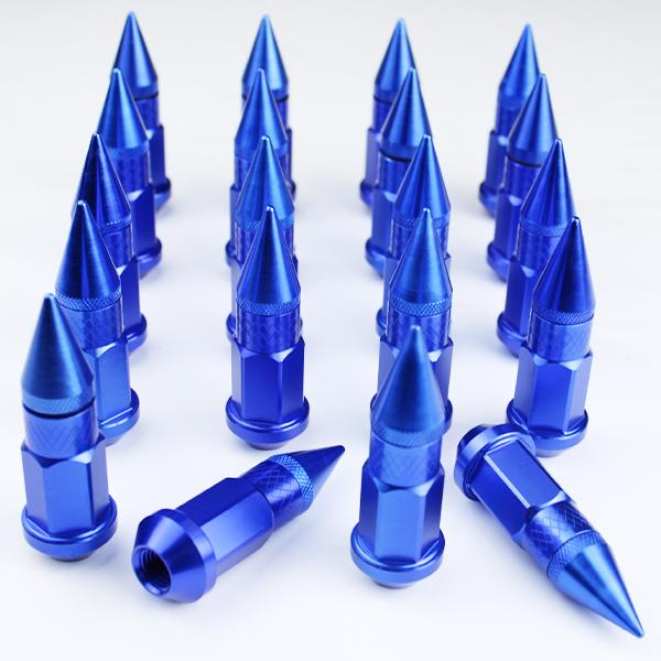 速達 ホイールナット アルミ 50 スパイクナット ヘラフラ スタンス 国産車 JDM USDM P...