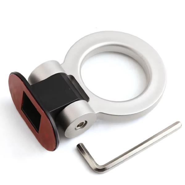 牽引フック ダミー 貼付 可倒式 樹脂 ZN6 86 BRZ ドリフト フロント リア サーキット ...