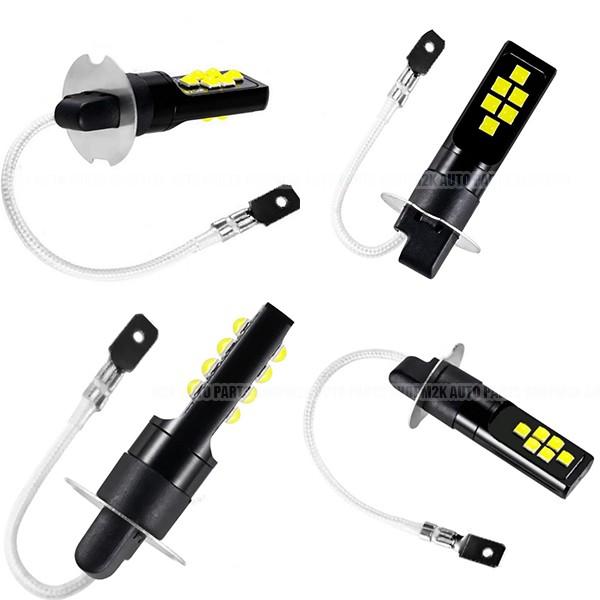 H3 フォグ バルブ ホワイト イエロー オレンジ タイプ フォグランプ 純正交換 LED SMD ...