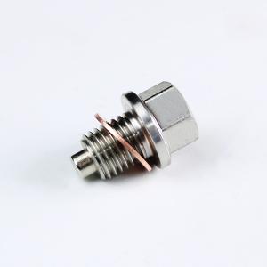オイルドレンボルト マグネット ステンレス M12 P1.25　トヨタ ダイハツ ニッサン 鉄粉 強力 ドレンプラグ 磁石 マグネティックボルト