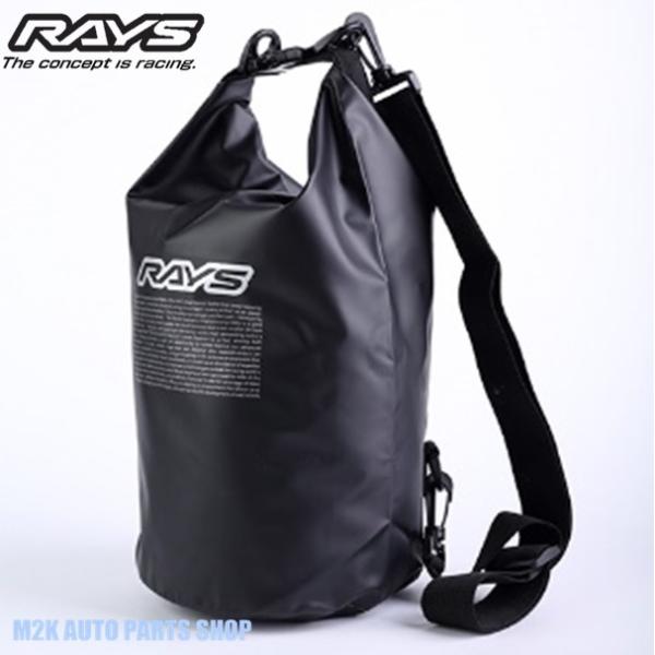 RAYS OFFICIAL GEAR ウォータープルーフ スポーツ バッグ ブラック 防水 ショルダ...