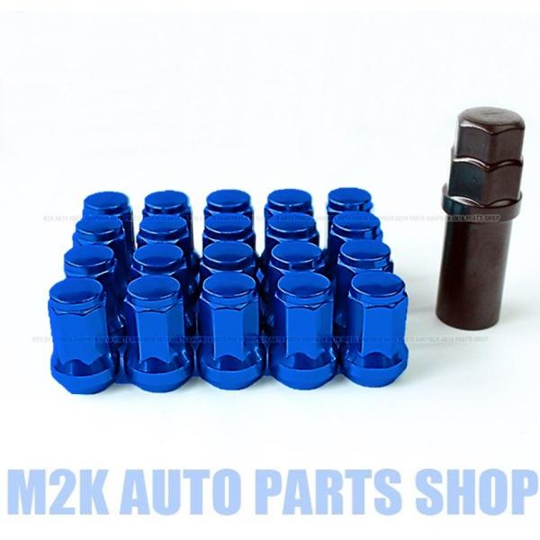 ロックナット 20個 ホイールナット スチール ヘプタゴン セット P1.5 P1.25 M12 1...