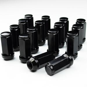 【送料無料】ハマー　H2　８穴　32pcs M14×1.5 スパイクナット 32個 ハマー H2 49mm M14 P1.5 ホイールナット ブラック 黒 ロング