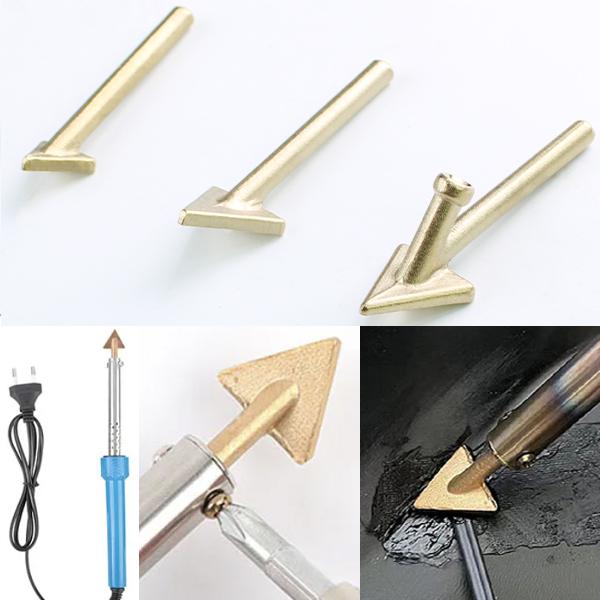 プラスチック 溶接機 はんだ 替えチップ 3種 純正エアロ 割れないエアロ 補修 ハンダ DIY ツ...