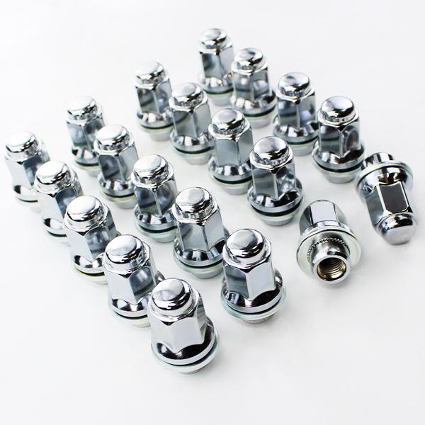 速達 ホイールナット 20個 平座ナット トヨタ 純正 ホイール 用 ストレートナット 47mm P...