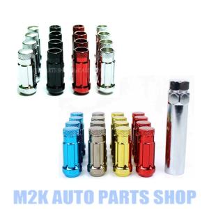 ホイールナット 4個 45ｍｍ ロックナット カラー 貫通