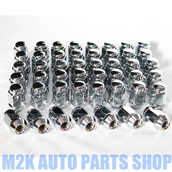 ツバ付き ホイールナット メッキナット 50個 袋ナット M12 P1.5 19HEX 21HEX ...