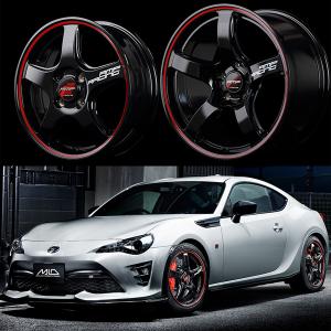 新品4本セット17×7J 100-5H☆FT86・BRZ・インプレッサ・プリウス 楽天市場】17インチ CR5 7.5J+40 5H-100 ブラック 軽量 ホイール 4本