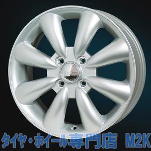 ブリヂストン ネクストリー 155/65R14 ホイール セット 14インチ ララパーム KC-8 シルバー タント アルト ミラ N-BOX｜m2k