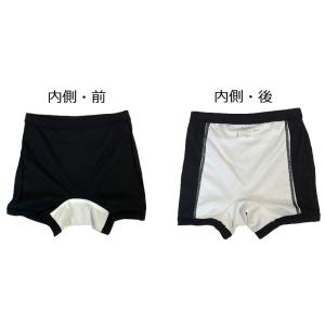 サニタリーオーバーパンツ 2枚セット 防水布付...の詳細画像2
