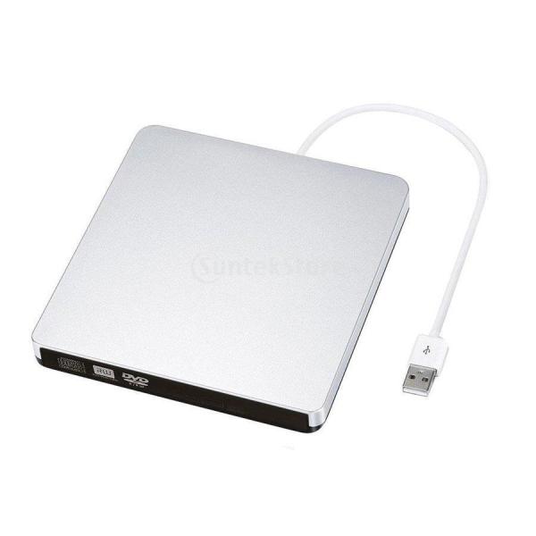 ノーブランド品MacBookAir/Pro 適用 外付けドライブ U2.0 DVD CD-RWドライ...