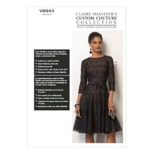 Claire Shaeffer ワンピースとスリップの型紙セット サイズ：US8-10-12-14-16 *8943