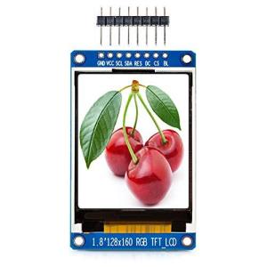 DiyStudio 1.8" カラーTFT LCDディスプレイ128X160解像度 HD TFTカラフルスクリーンモジュールHD画面LEDバックライ