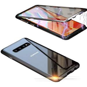 Galaxy S10ケース 両面強化ガラス ギャラクシーS10 au