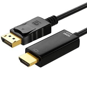 DisplayPort to HDMI 変換ケーブル 4K