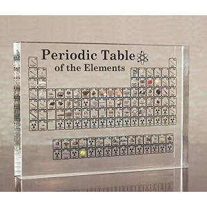 GZW元素周期表 実物周期表 透明アクリルガラス製