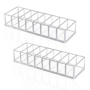 DAIVARNING コスメ収納 クリアケース リップホルダー メイクボックス 収納