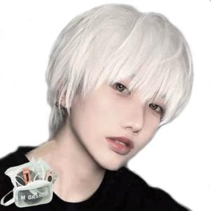 エムグランデ プレミアム ウィッグ  6点セット かっこいい クール メンズ かつら wig ショート イケメン ha