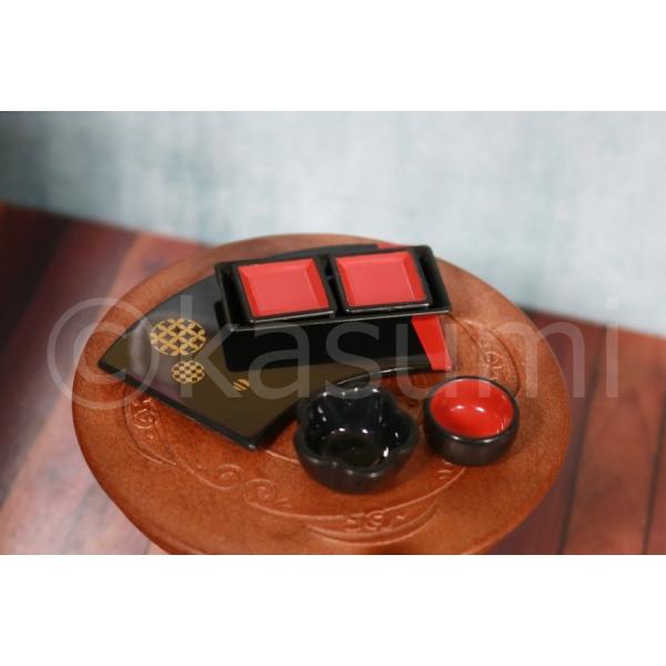 エポック ガチャ カプセルコレクション 和食器 其の弐 【お盆と小鉢】 ミニチュア