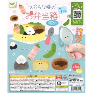 エール ガチャ つぶらな瞳のお弁当箱 1日目 全6種 コンプセット つぶらな瞳のぬいぐるみ