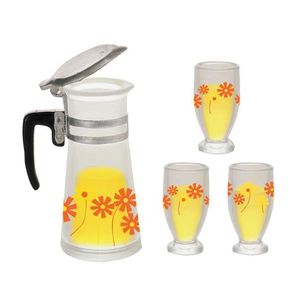 ケンエレファント ガチャ お誕生日の想い出 ミニチュアコレクション 【ピッチャー&amp;;;;グラス 石塚...