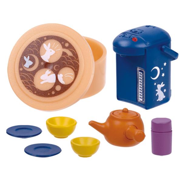 エポック / ターリン・インターナショナル ガチャ 和室 月の間 ミニチュア和室 【急須セット】