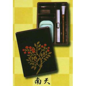 Jドリーム ガチャ ミニチュア習字セット7 【南天】