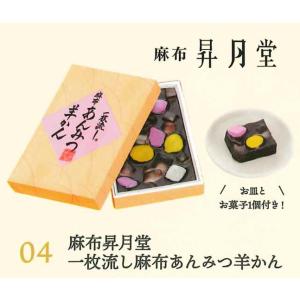 ケンエレファント ガチャ 銘菓ミニチュアコレクション 5 【04 麻布昇月堂 一枚流し麻布あんみつ羊...